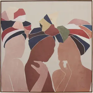 Silhouette Framed Canvas