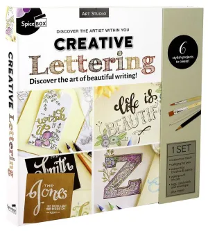 Spice Box SP12643 Art Studio Creative Lettering