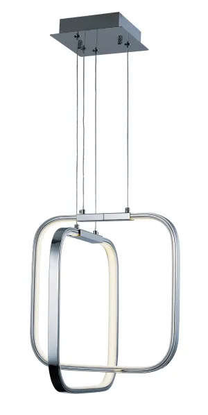 Squared LED Pendant