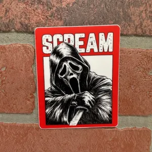 Sticker - Ghostface Square