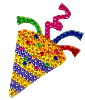 StickerBeans Party Popper Sticker