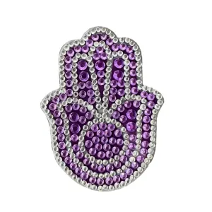StickerBeans - Purple Hamsa Sticker