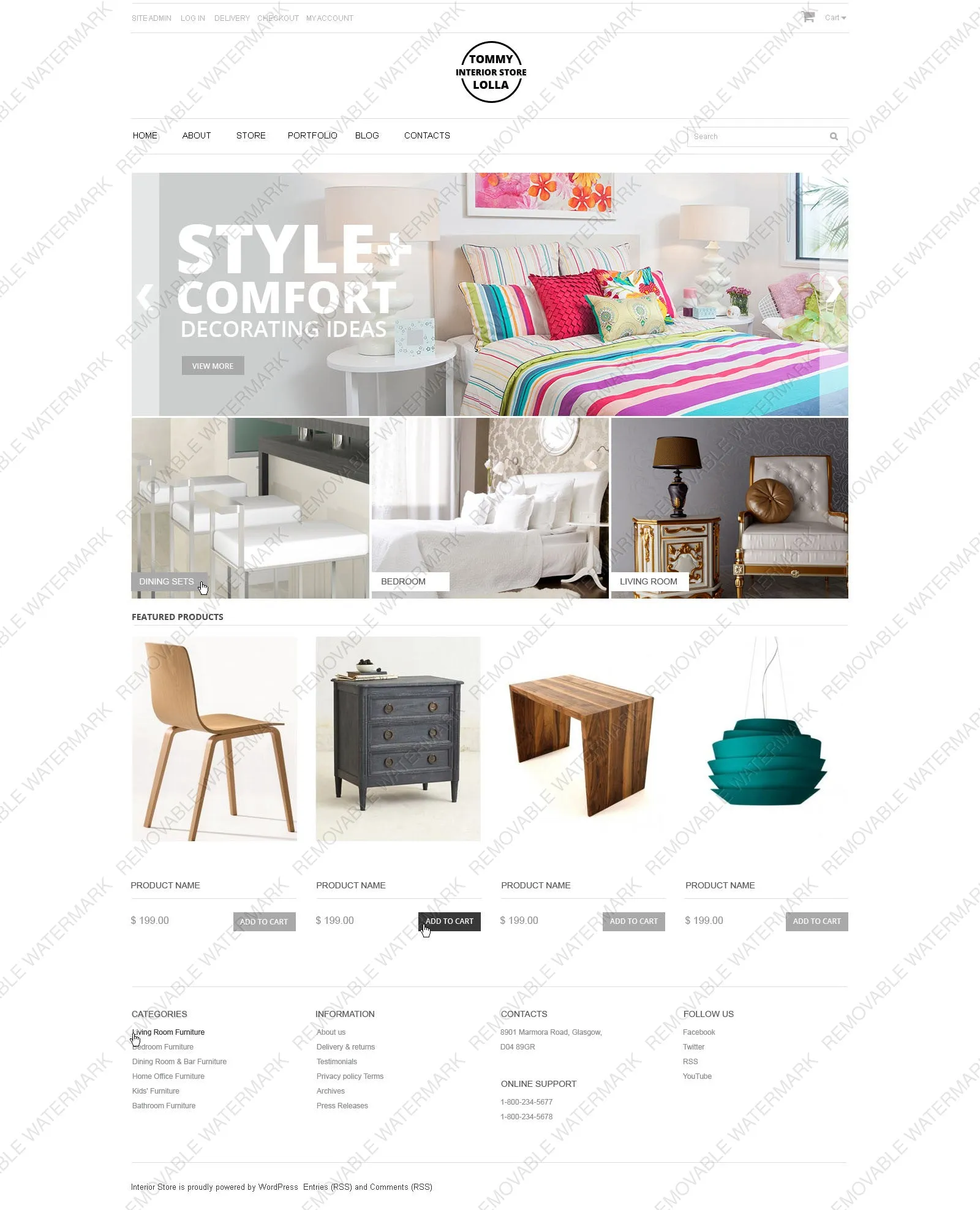 Style Furniture WooCommerce Website Design