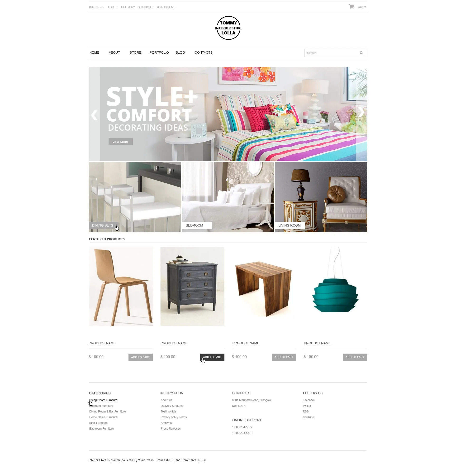 Style Furniture WooCommerce Website Design