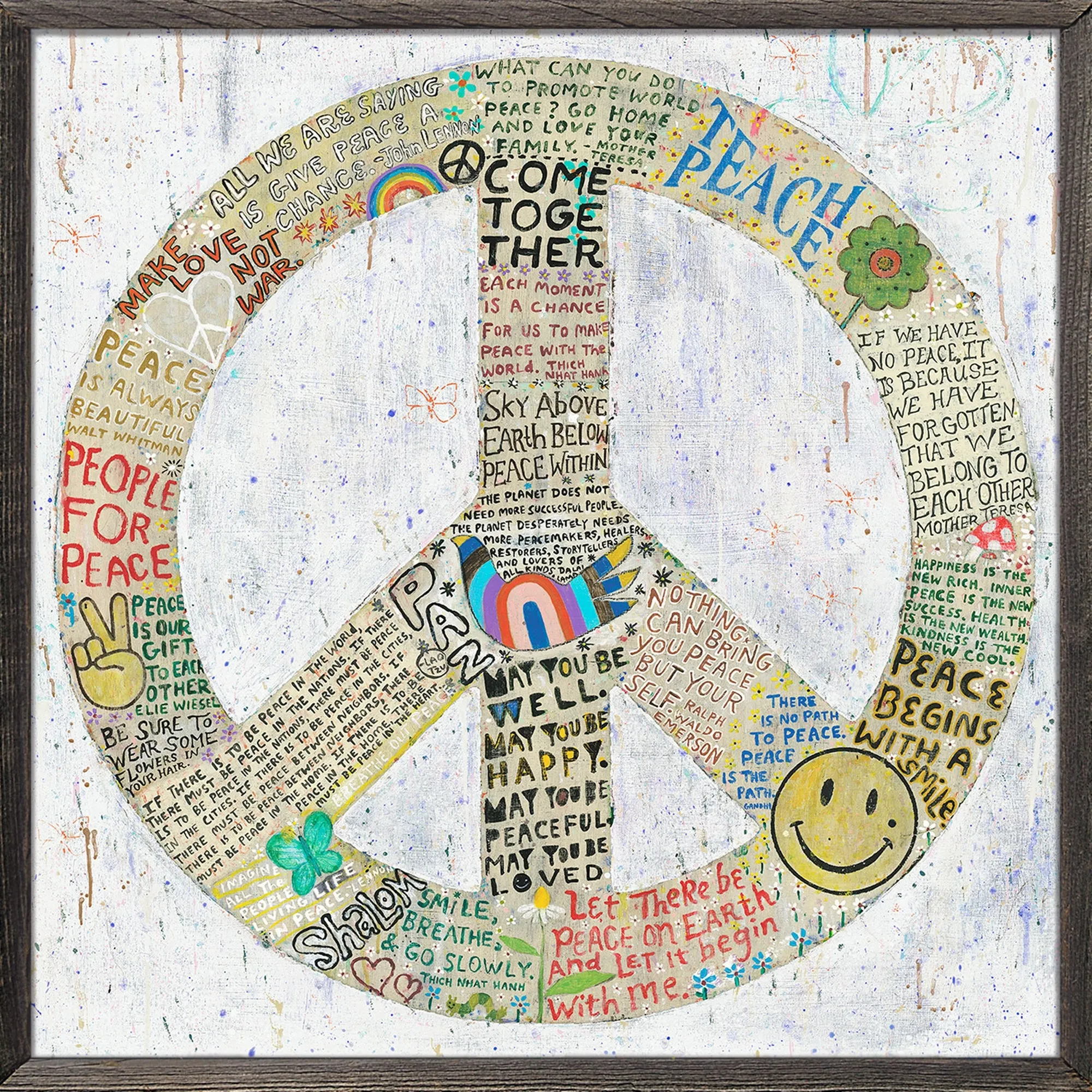 Sugarboo Designs Choose Peace Art Print
