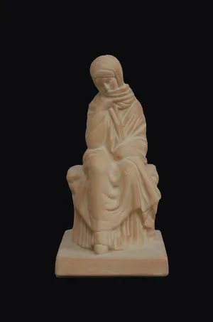 Tanagra Figurine, Seated - Item #813