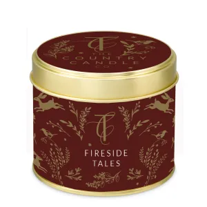The Country Candle Co Fireside Tales Tin Candle