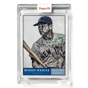 Topps Project 70 Card 473 - 1961 Mickey Mantle by Lauren Taylor! (Pop: 6302)