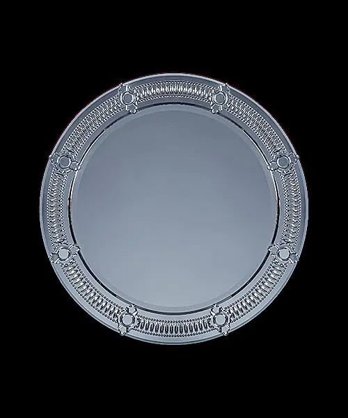 Venetian Design Extra Clear Venetian Mirror VD-786 | DIA-30 INCHES | Mirrors for Living Room | Made in India