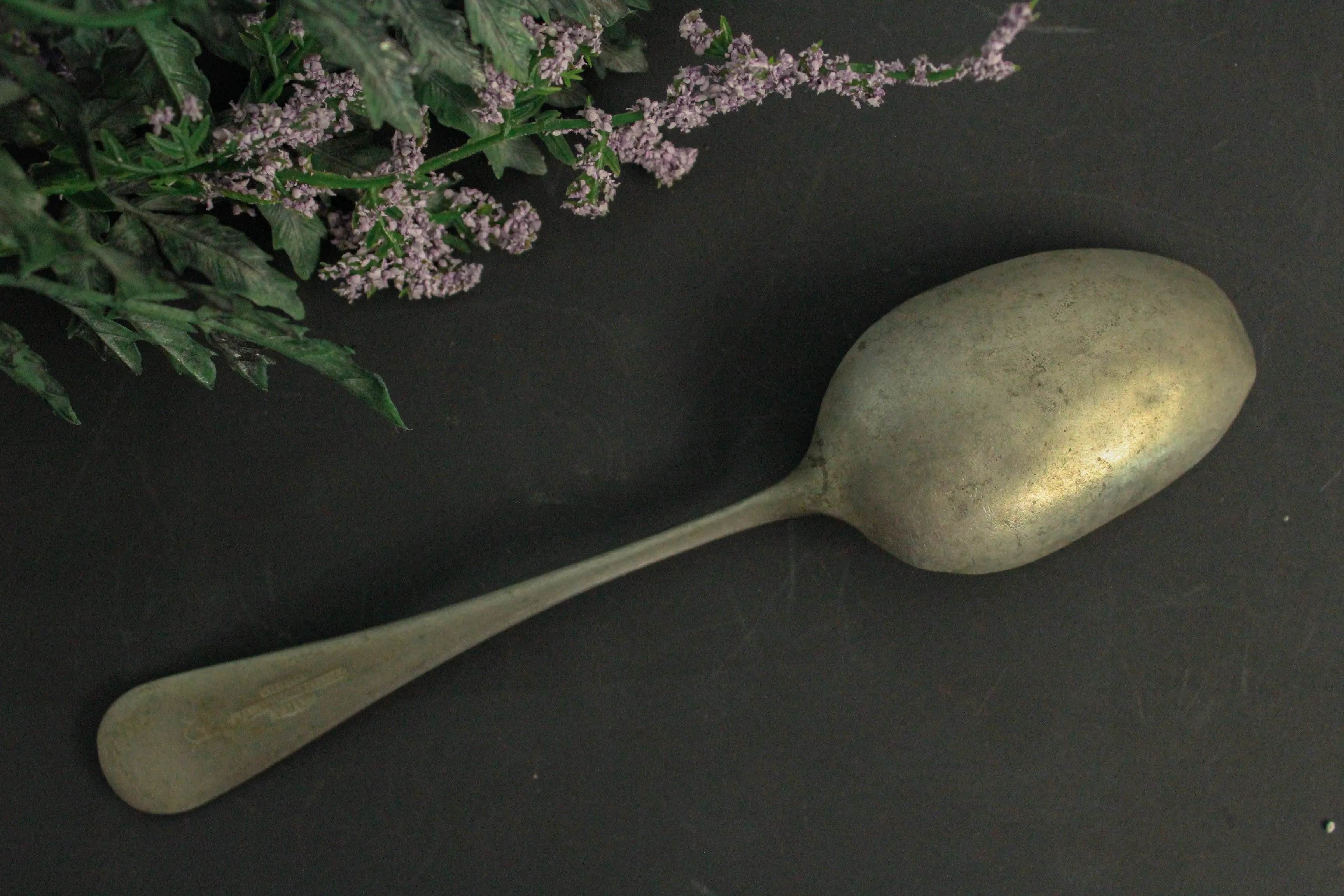 Vintage Brass Spoon ( Length - 6.6")