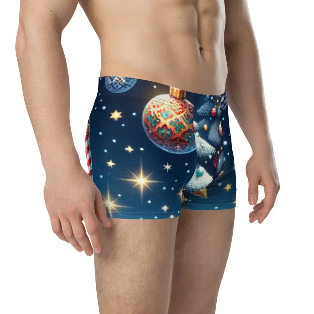 Whimsical Winter Wear Boxer Briefs