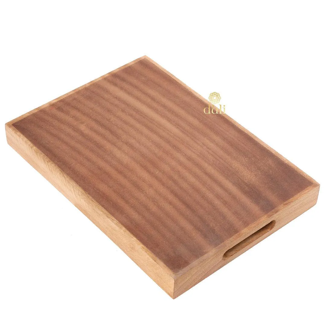 Wooden Enamel Coated Multipurpose Serving Tray for Home and Dining Table