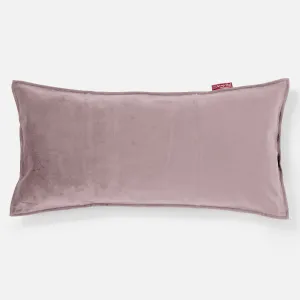 XL Rectangular Support Cushion Cover 40 x 70cm - Velvet Rose Pink